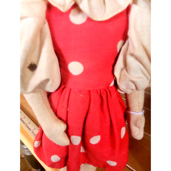 1940's Vintage "Polish Girl"  Doll Made in Poland - Picture 5 of 10